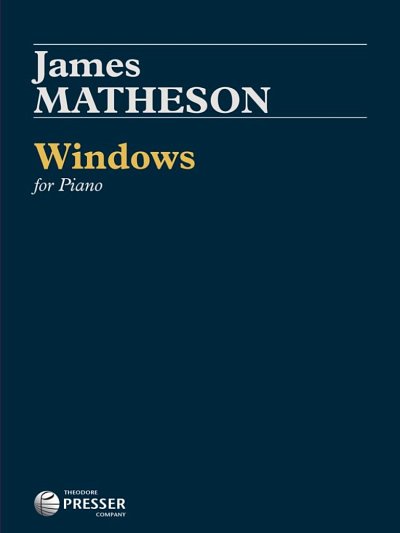 M. James: Windows, Klav