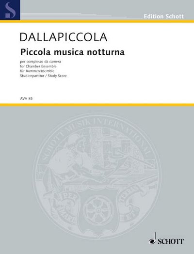 DL: L. Dallapiccola: Piccola musica notturna, Kamo (Part.)