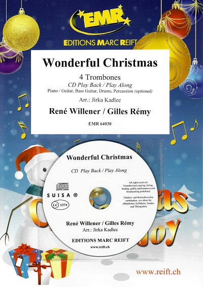 R. Willener: Wonderful Christmas, 4Pos (+CD)