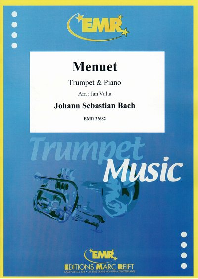 J.S. Bach: Menuet, TrpKlav