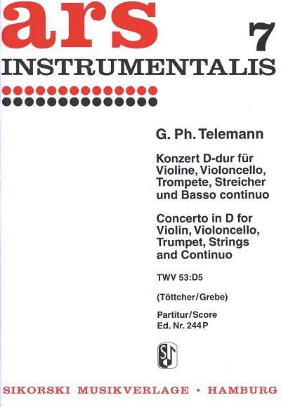 G.P. Telemann: Konzert D-Dur TWV 53:D5