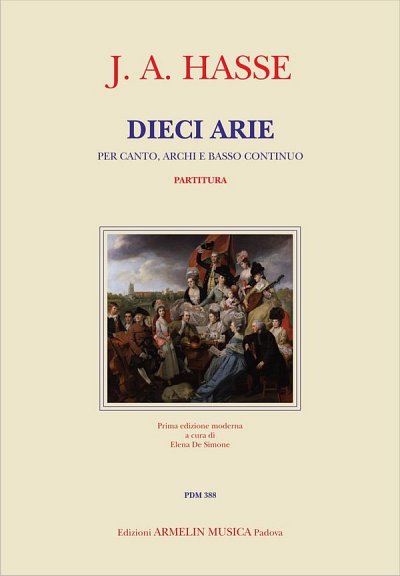 J.A. Hasse: Dieci Arie (Pa+St)