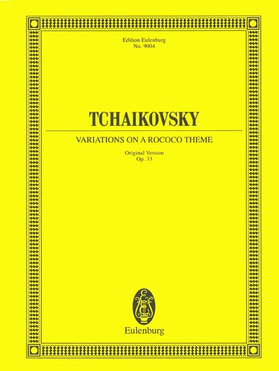 DL: P.I. Tschaikowsky: Variationen über ein Roko, VcOrch (Di