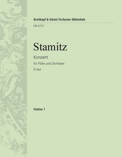 A. Stamitz: Flötenkonzert D-Dur, FlOrch (Vl1)