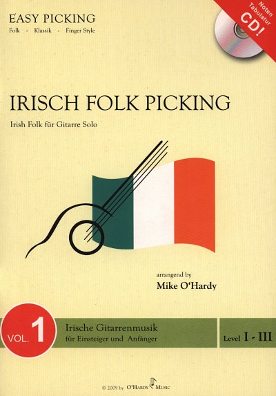 M. O'Hardy: Irisch Folk Picking 1, Git (TABCD)