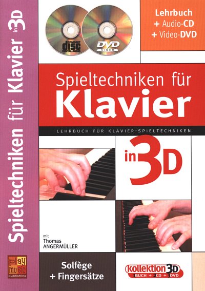 T. Angermüller: Spieltechniken für Klavier in, Klav (+CDDVD)