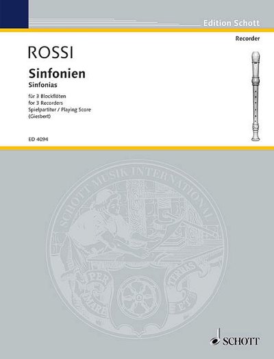 S. Rossi et al.: Sinfonien