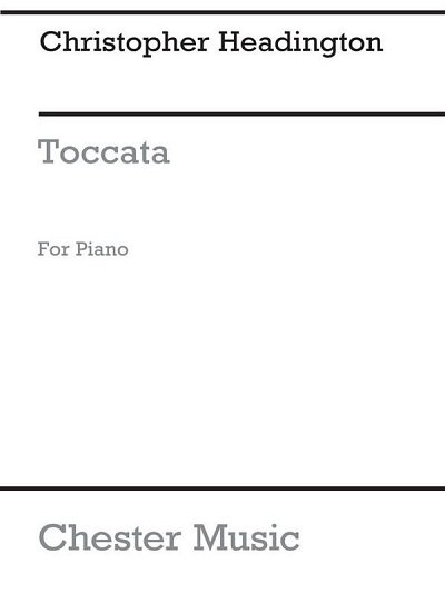 Toccata For Piano, Klav