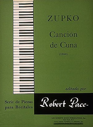 Cancion De Cuna 196 Sheet Music in Spanish, Klav