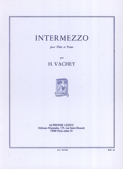 H. Vachey: Intermezzo, FlKlav (KlavpaSt)