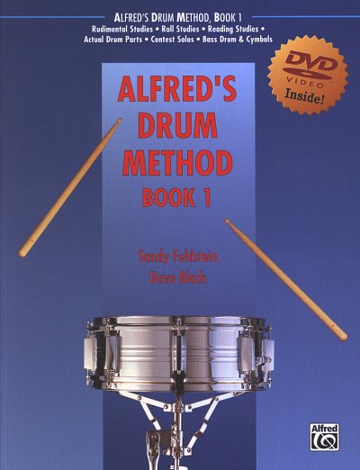 S. Feldstein: Alfred's Drum Method 1, Kltr (+DVD)