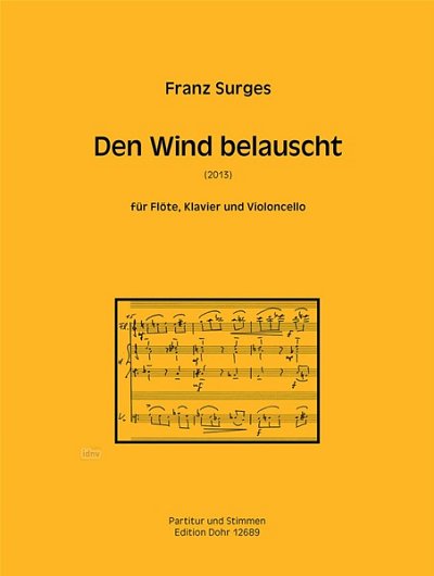 F. Surges: Den Wind belauscht, FlVcKlav (Pa+St)