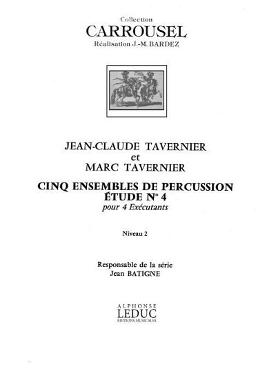 J. Tavernier: Etude No.4