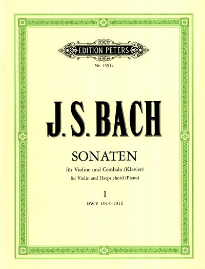 J.S. Bach: Sonaten 1 - BWV 1014-1016, VlKlv/Cemb (KlavpaSt)