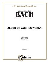 DL: Bach: Album of Various Works Transcribed for Guitar