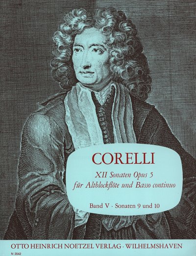 A. Corelli: 12 Sonaten op. 5 Band V, AblfKlav (KlavpaSt)