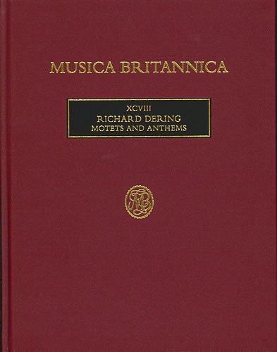 R. Dering: Motets and Anthems, GchBc (PartHC)