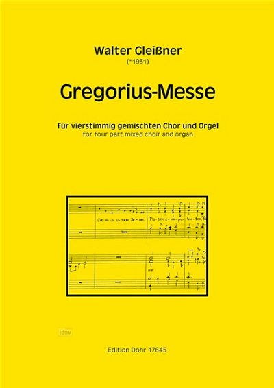 W. Gleißner: Gregorius-Messe
