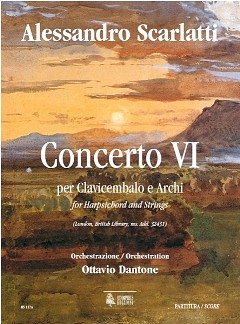 A. Scarlatti: Concerto VI (London, British Library,  (Part.)