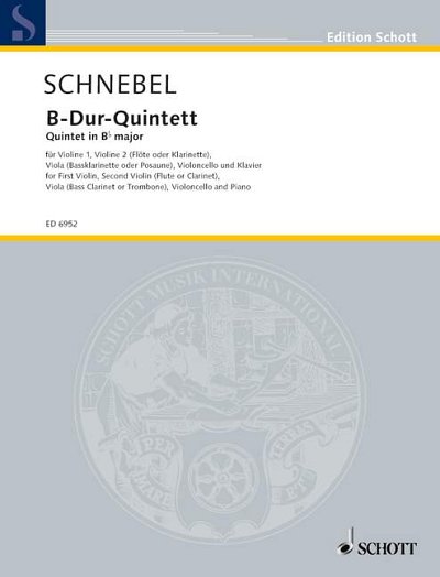 D. Schnebel: Quintet B flat Major