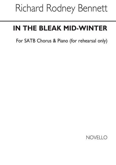 R.R. Bennett: In The Bleak Mid-Winter, GchKlav (Chpa)
