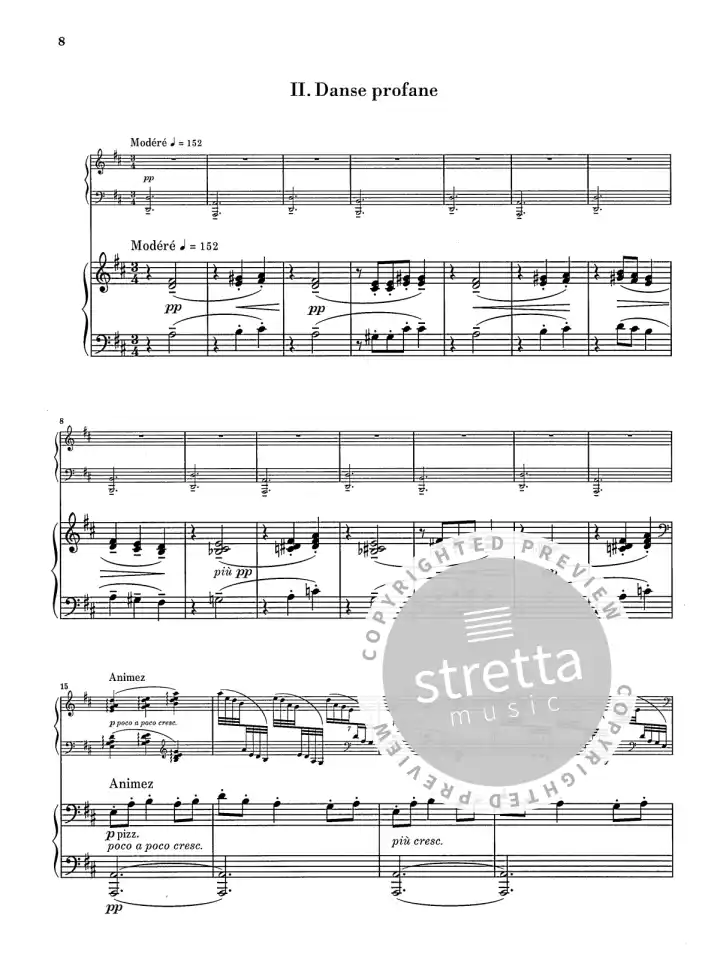 C. Debussy: Danses, Hrf/Stro (KlavpaSt) (2)