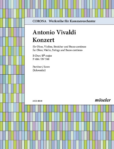 DL: A. Vivaldi: Konzert B-Dur (Part.)