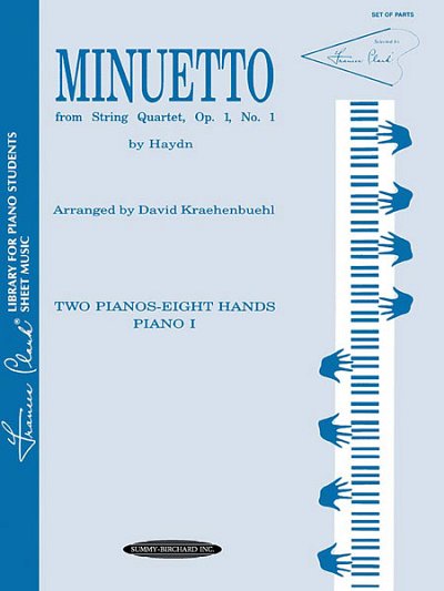 J. Haydn: Minuetto from String Quartet, Op. 1, No, Klav (EA)