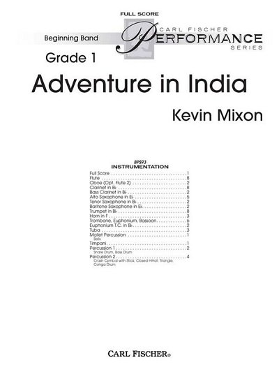 G. Sweet: Adventure in India