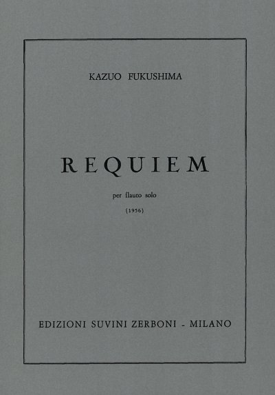K. Fukushima: Requiem (1956) Per Flauto Solo (4), Fl