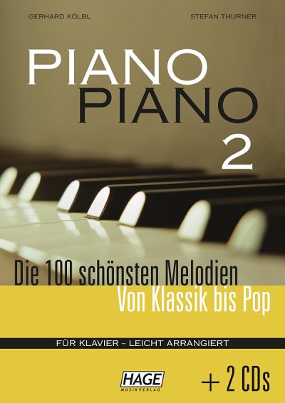 AQ: G. Kölbl: Piano Piano 2, Klav (+2CDs) (B-Ware)