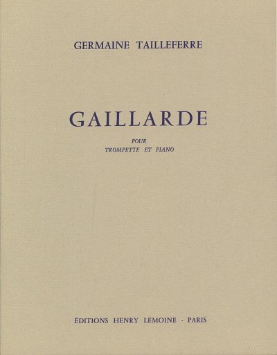 G. Tailleferre: Gaillarde, TrpKlav (KlavpaSt)