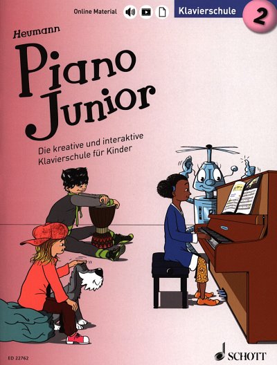H.-G. Heumann: Piano Junior - Klavierschule 2, Klav (+Onl)