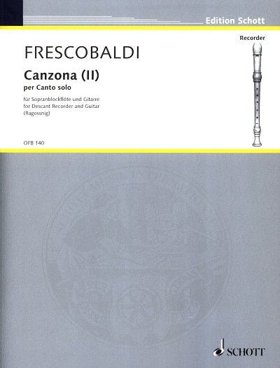 AQ: G. Frescobaldi: Canzona (II)  (B-Ware)