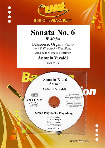 DL: A. Vivaldi: Sonata No. 6, FagKlav/Org