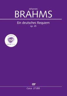 J. Brahms: Ein deutsches Requiem, GChOrchOrg (Vl1)