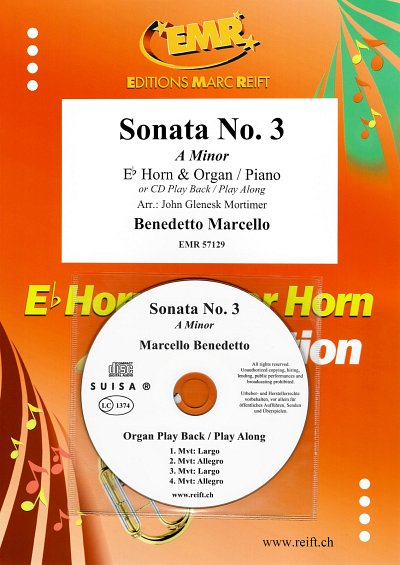 DL: B. Marcello: Sonata No. 3, HrnKlav/Org