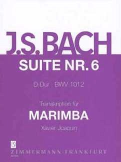 J.S. Bach: Suite VI für Marimba BWV 1012