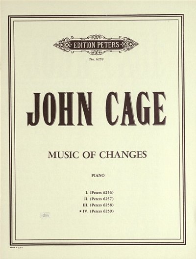 J. Cage: Music Of Changes 4