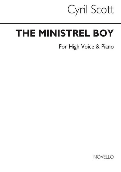 C. Scott: The Minstrel Boy-high Voice/Piano (Key-f)