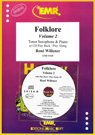 R. Willener: Folklore Volume 2, TsaxKlv (+CD)