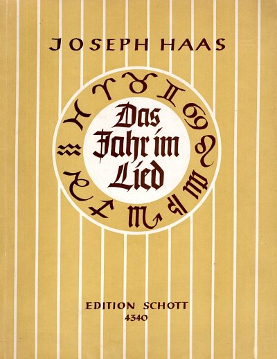 J. Haas: Das Jahr im Lied op. 103  (KA)