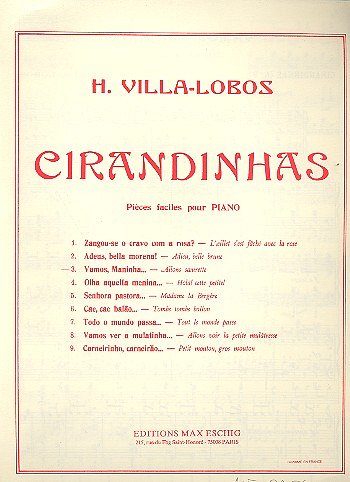 H. Villa-Lobos: Villa-Lobos Cirandinhas N 3 Piano (Vamos