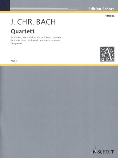J.C. Bach: Quartett G-Dur 