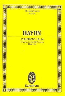 J. Haydn: Sinfonie 84 Es-Dur Hob 1/84 Eulenburg Studienparti