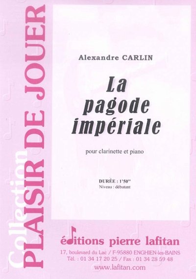 A. Carlin: La Pagode Imperiale, KlarKlv (Bu)