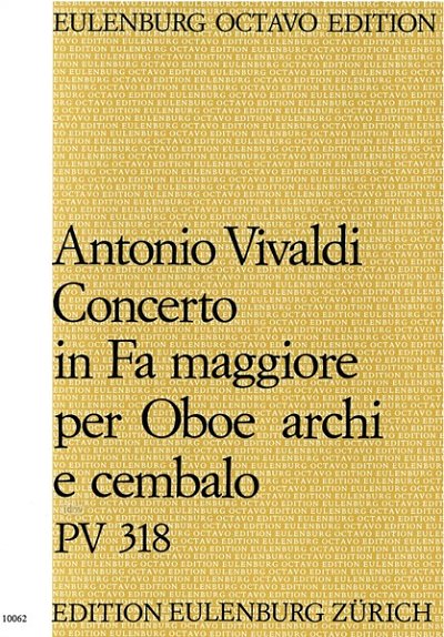 A. Vivaldi: Konzert für Oboe F-Dur PV 318