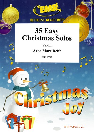 M. Reift: 35 Easy Christmas Solos, Viol