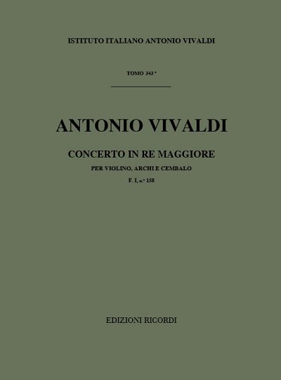 A. Vivaldi: Concerto in Re Maggiore (D Major) Rv 224