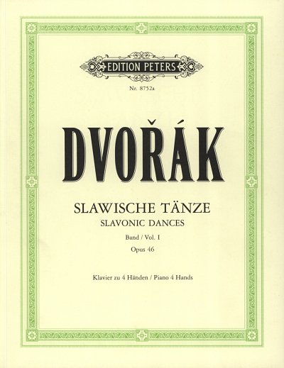 A. Dvo_ák: Slawische Tänze op. 46/1, Klav4m (Sppa)